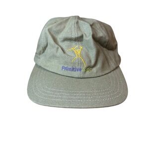 Headcase Primitive Logic 100% Hemp Hat Always Evolving Vintage Strapback Tan Cap